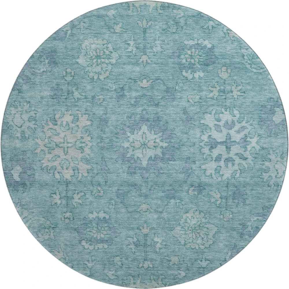 Mayfield AMF2051 Teal 8' x 8' Rug