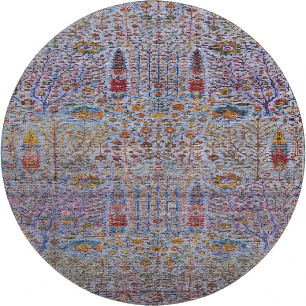 Mayfield AMF2053 Blue 8' x 8' Rug