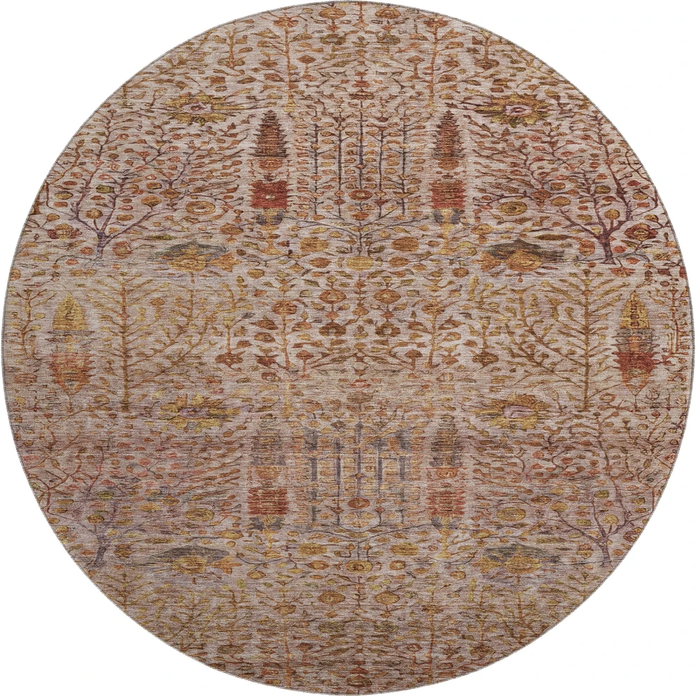 Mayfield AMF2053 Terracotta 8' x 8' Rug