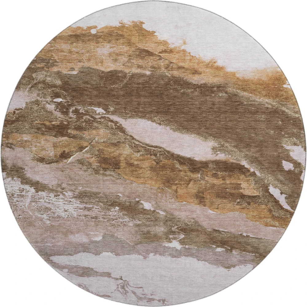 Mayfield AMF2054 Brown 8' x 8' Rug