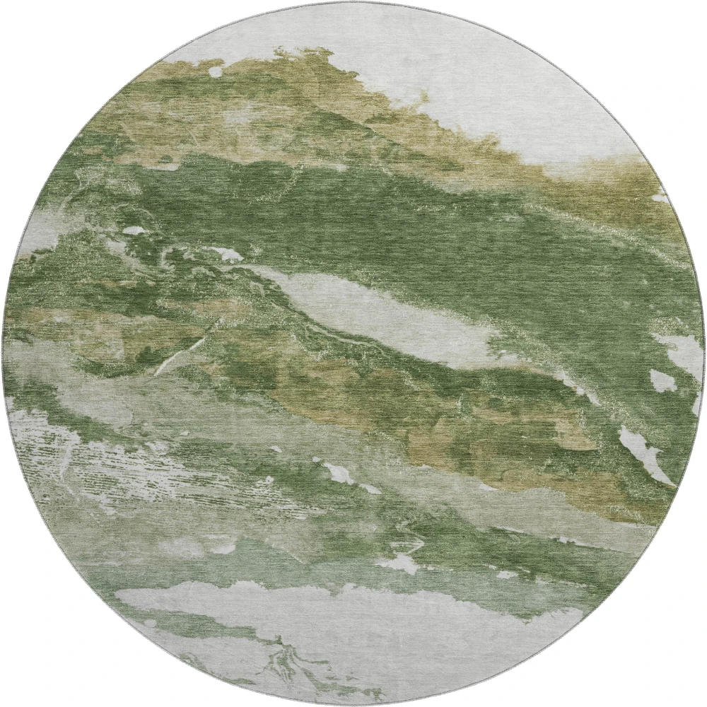 Mayfield AMF2054 Green 8' x 8' Rug
