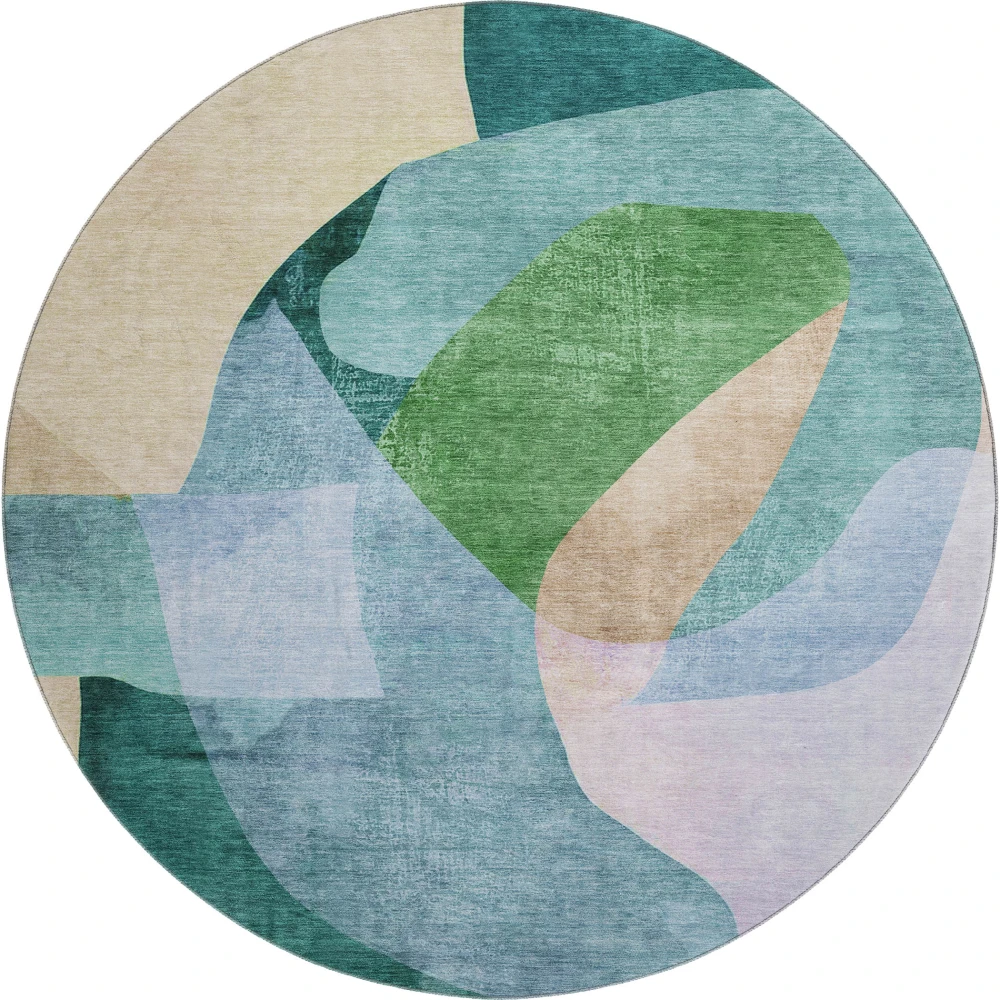 Mayfield AMF2058 Green 8' x 8' Rug