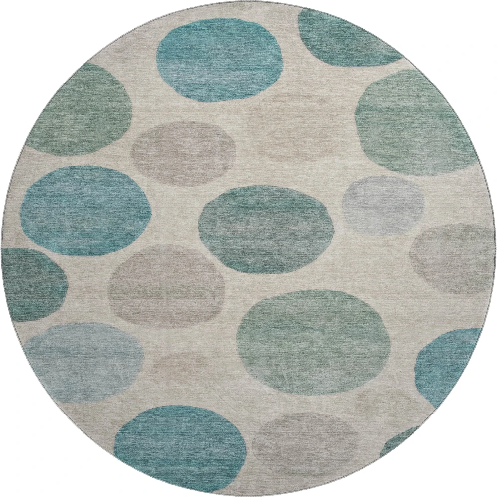 Mayfield AMF2062 Teal 8' x 8' Rug