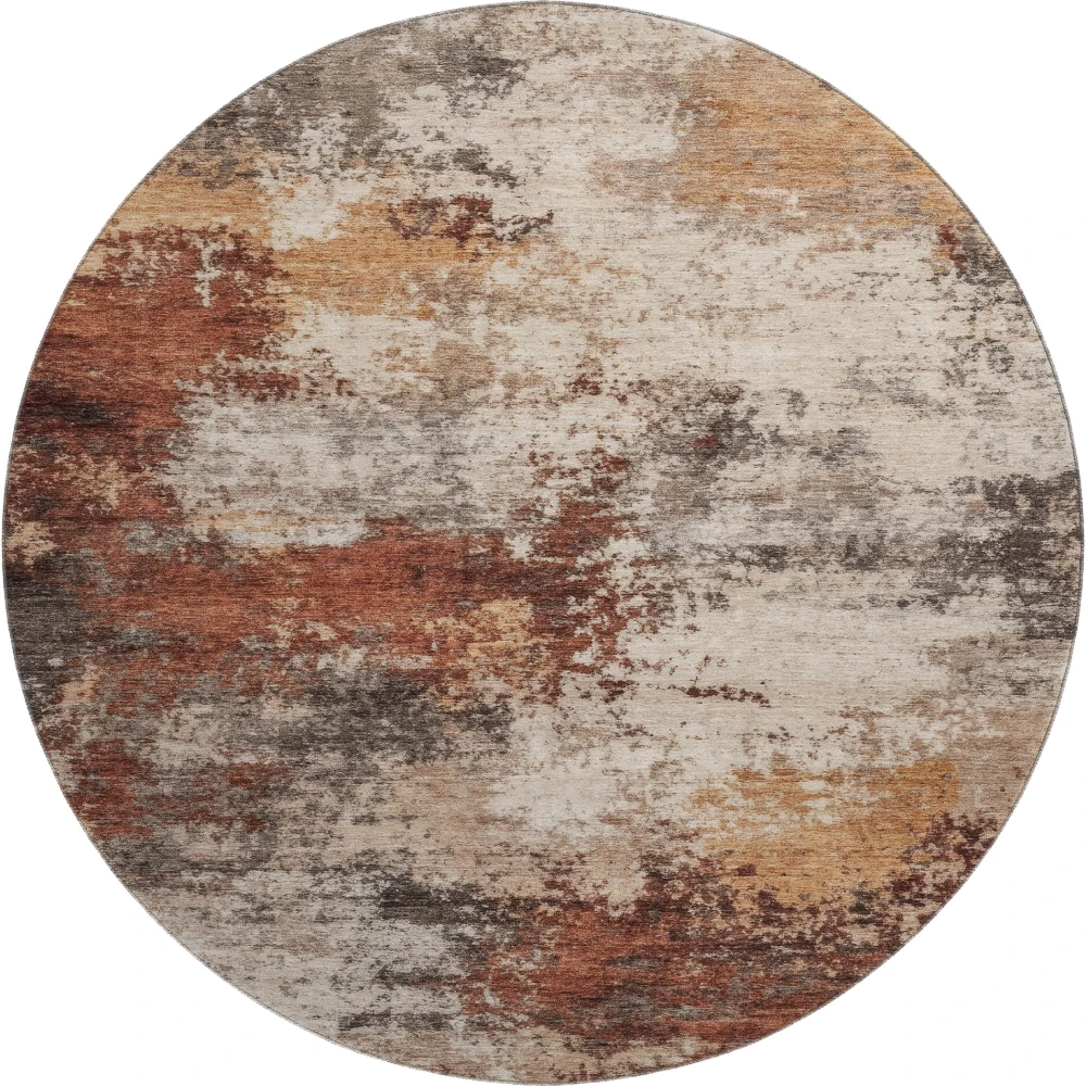 Mayfield AMF2064 Paprika 8' x 8' Rug