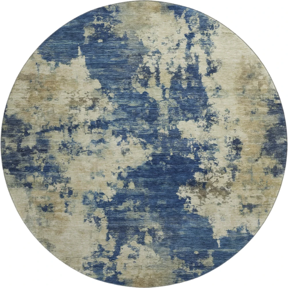 Mayfield AMF2066 Navy 8' x 8' Rug