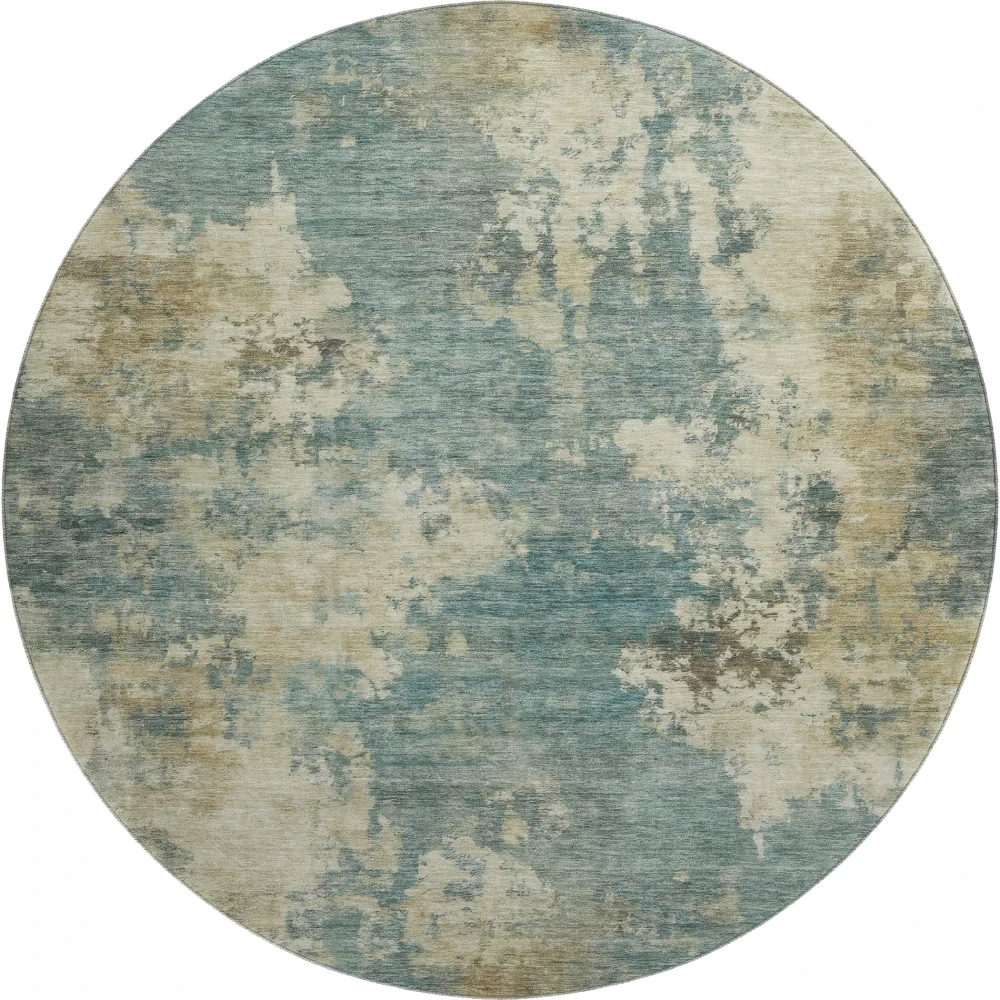 Mayfield AMF2066 Teal 8' x 8' Rug