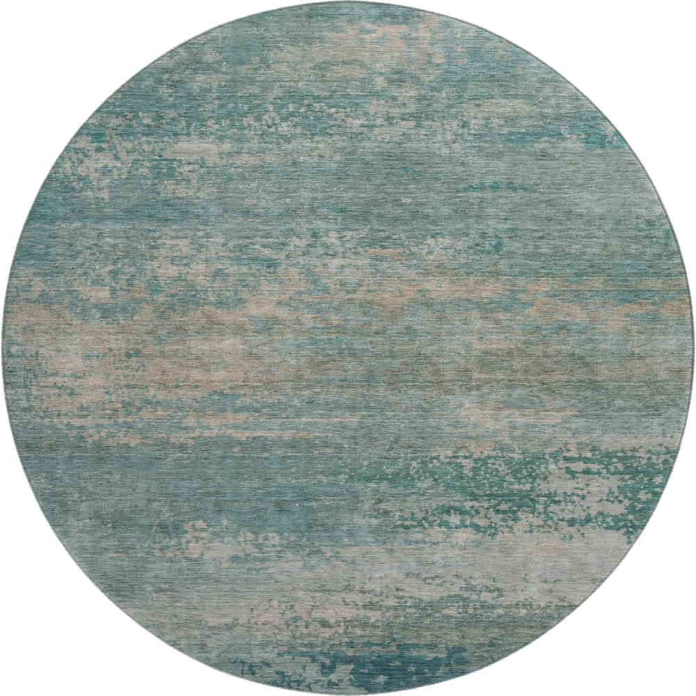 Mayfield AMF2071 Aqua 8' x 8' Rug