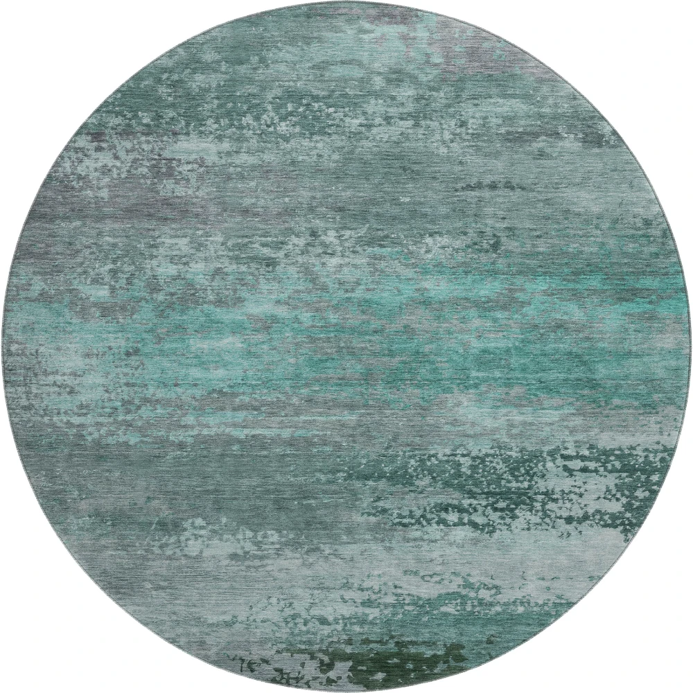 Mayfield AMF2071 Teal 8' x 8' Rug