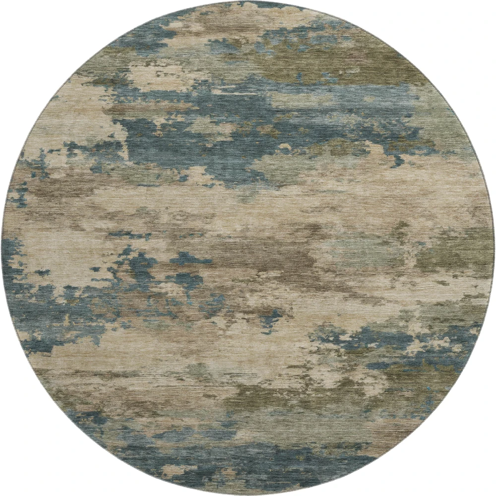 Mayfield AMF2075 Teal 8' x 8' Rug