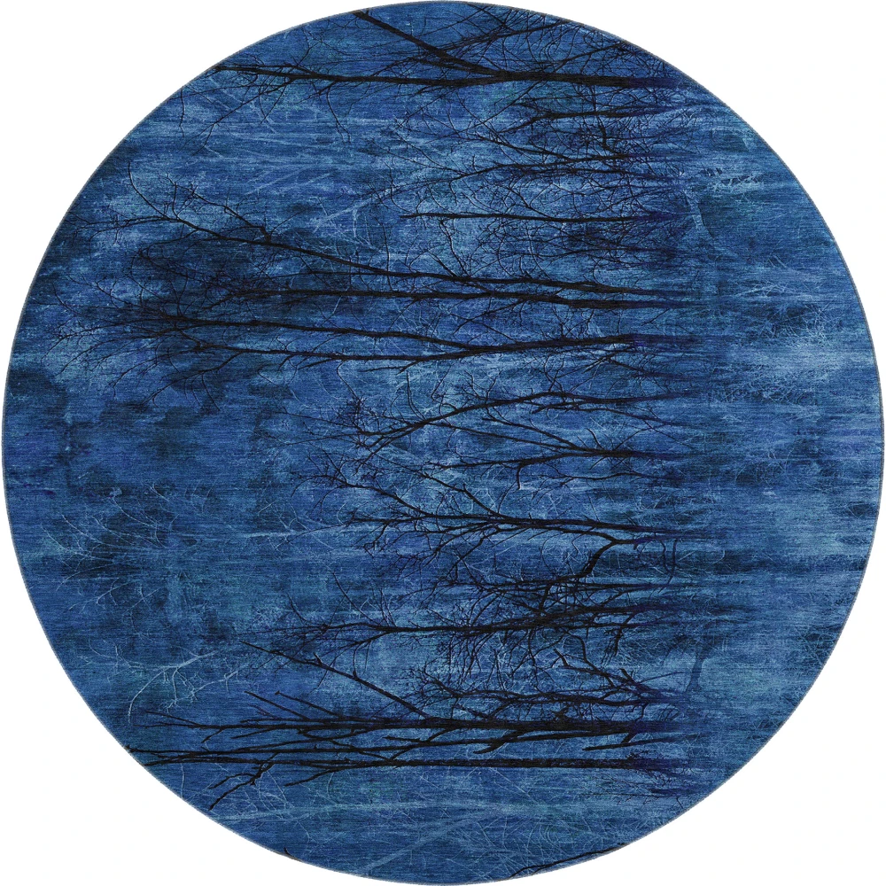 Mayfield AMF2083 Blue 8' x 8' Rug