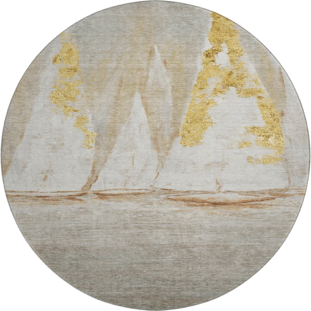 Mayfield AMF2084 Taupe 8' x 8' Rug