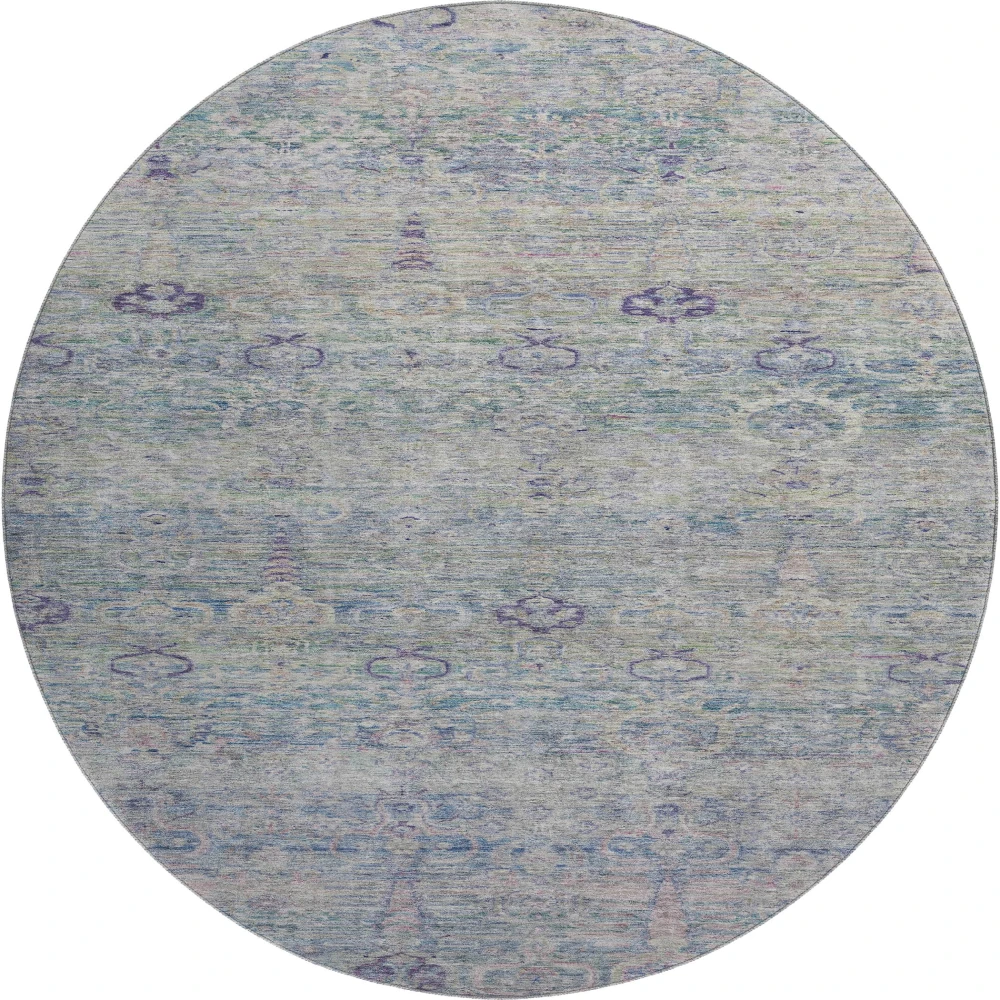 Mayfield AMF2090 Plum 8' x 8' Rug