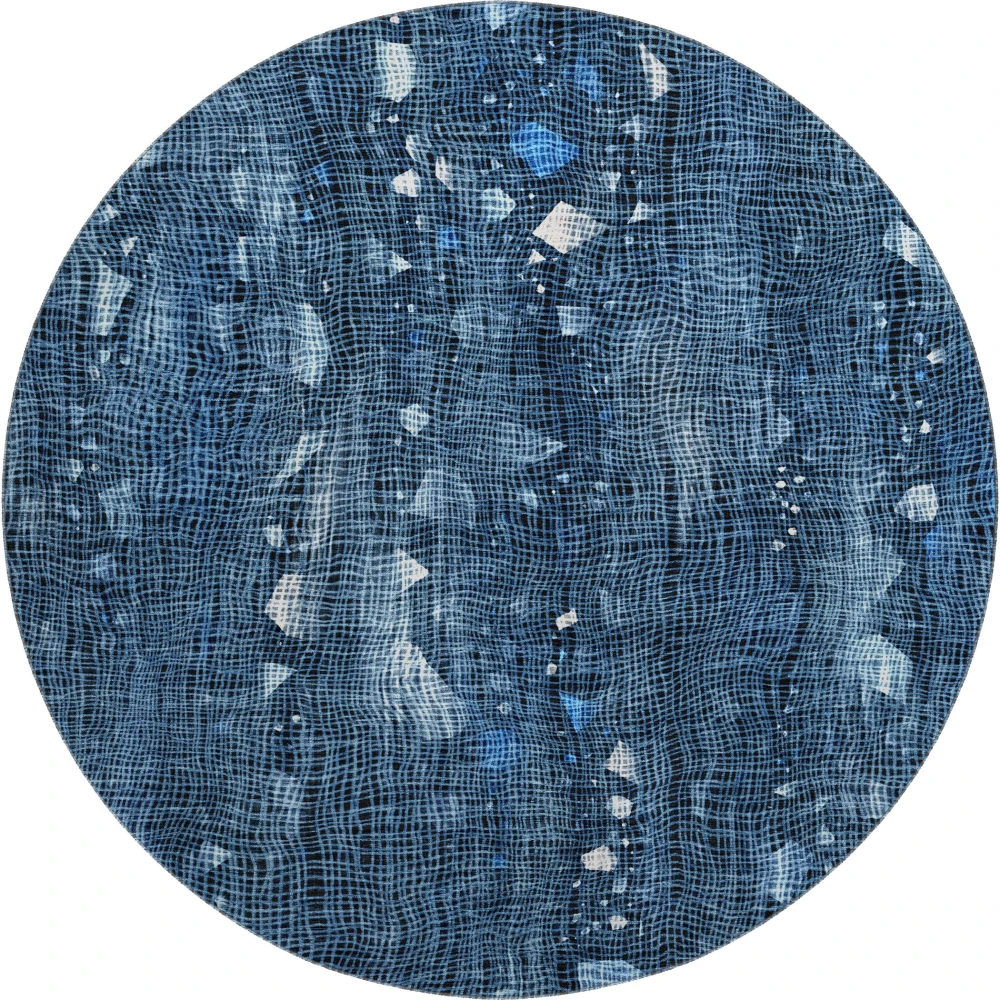 Mayfield AMF2092 Blue 8' x 8' Rug