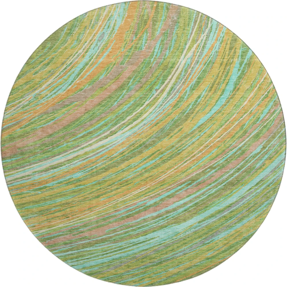Mayfield AMF2094 Green 8' x 8' Rug