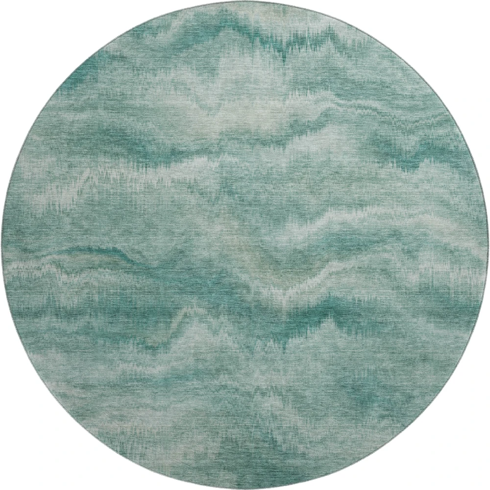 Mayfield AMF2095 Teal 8' x 8' Rug
