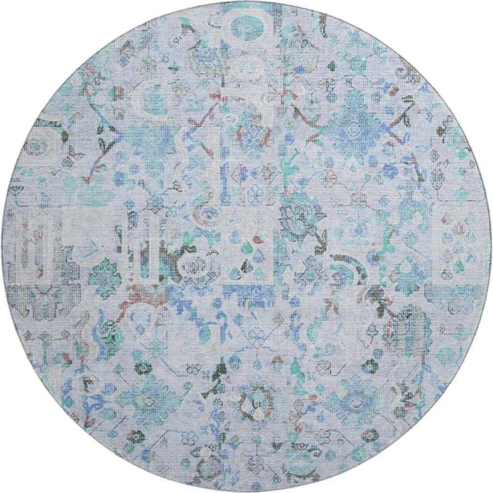 Mayfield AMF2099 Blue 8' x 8' Rug