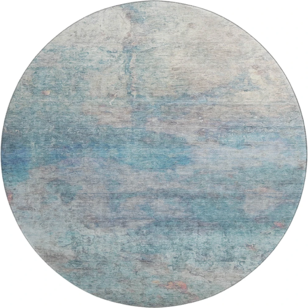 Mayfield AMF2100 Aqua 8' x 8' Rug