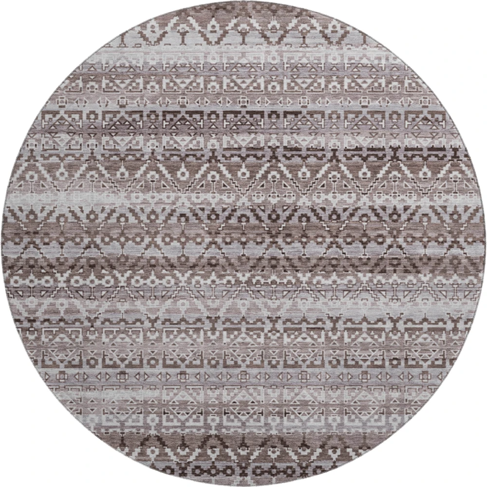 Mayfield AMF2101 Brown 8' x 8' Rug