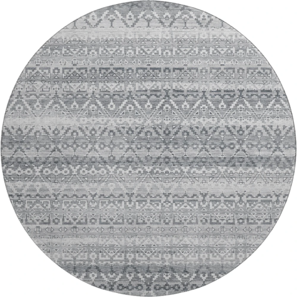 Mayfield AMF2101 Gray 8' x 8' Rug