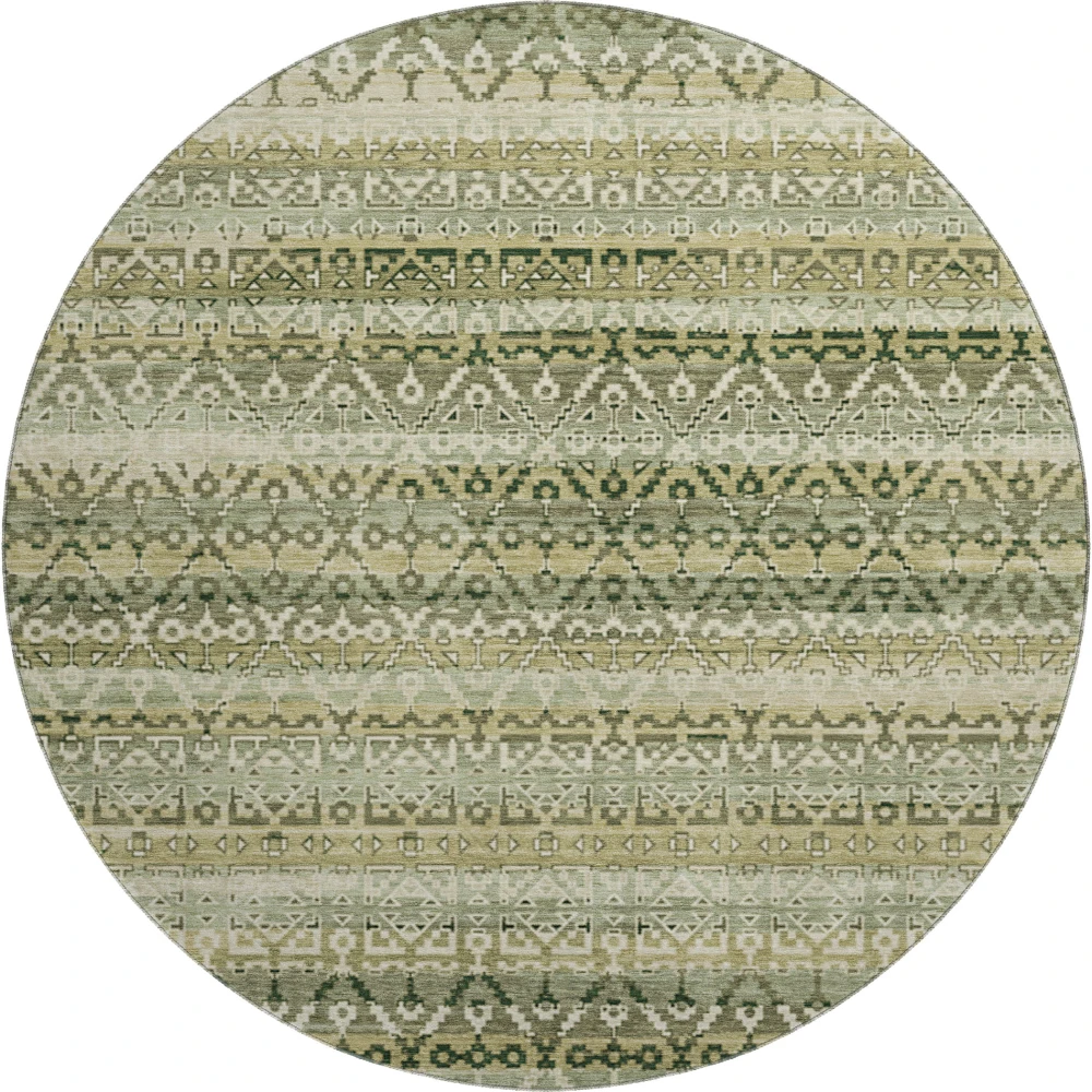 Mayfield AMF2101 Green 8' x 8' Rug