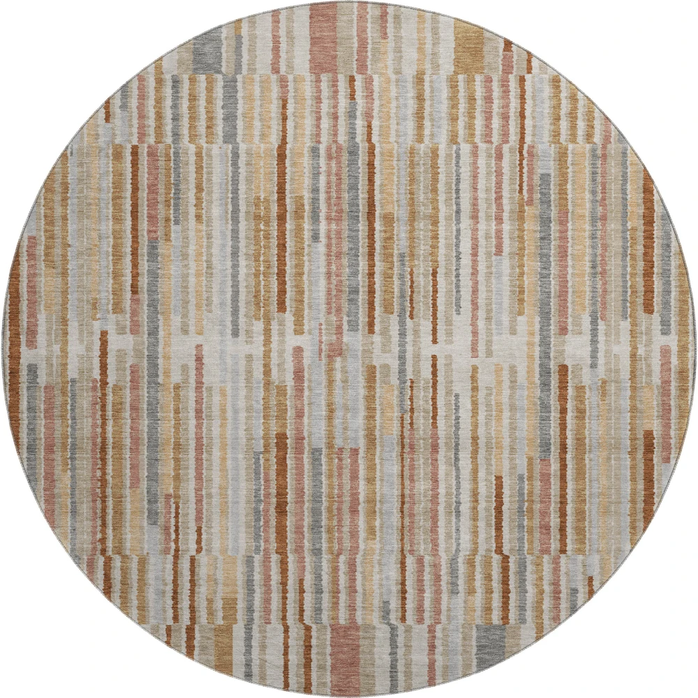 Mayfield AMF2102 Paprika 8' x 8' Rug