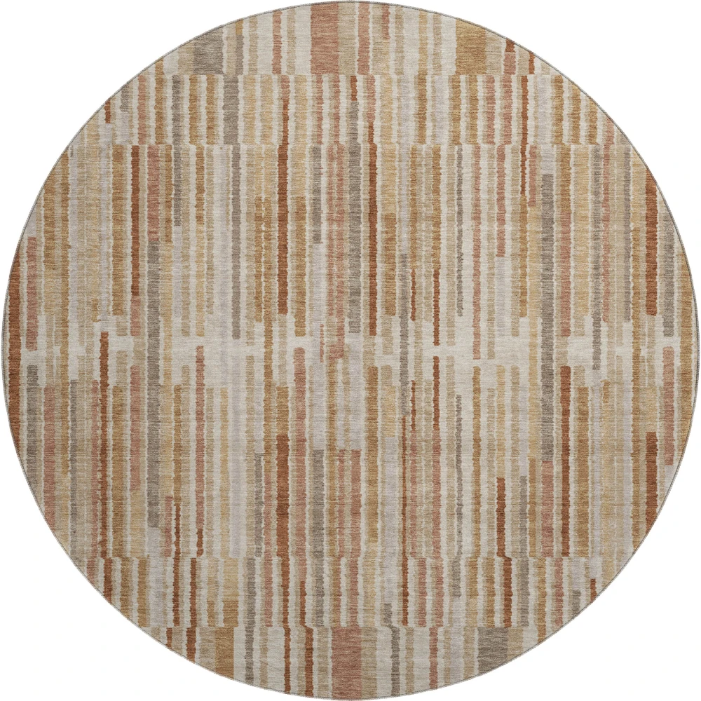 Mayfield AMF2102 Terracotta 8' x 8' Rug