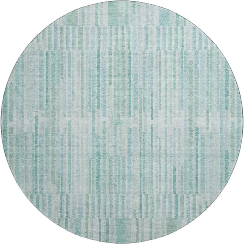 Mayfield AMF2102 Turquoise 8' x 8' Rug