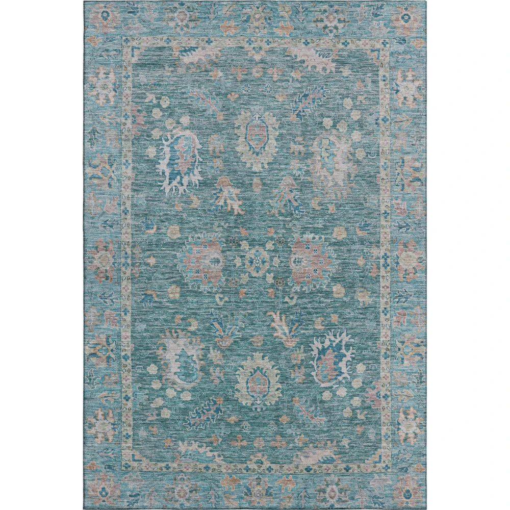 Mayfield AMF2104 Teal 9' x 12' Rug