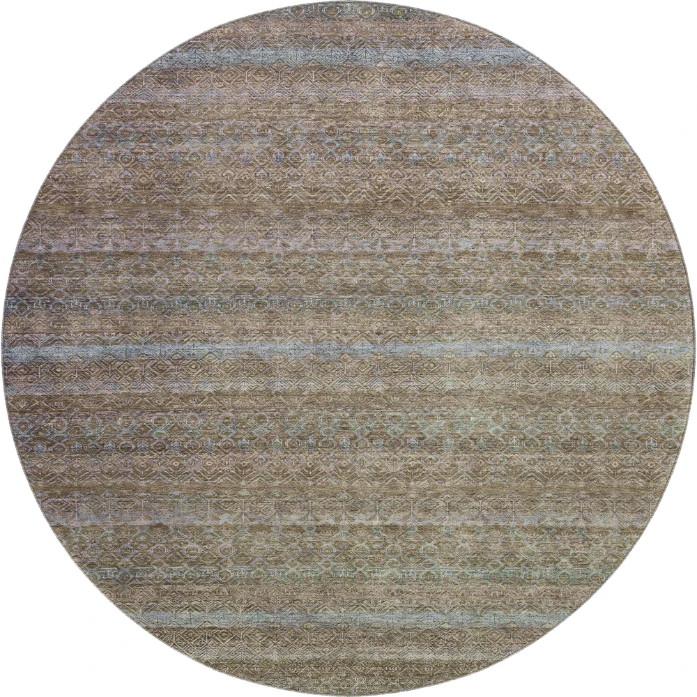 Mayfield AMF2106 Brown 8' x 8' Rug