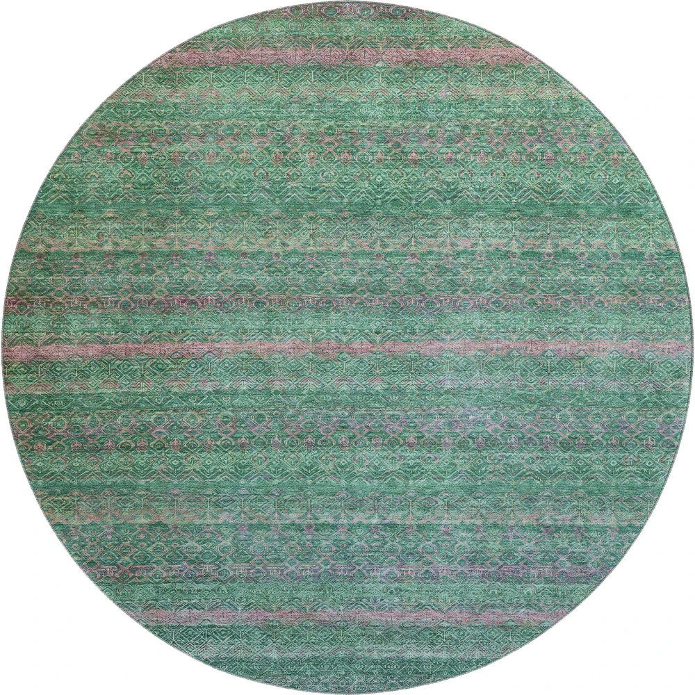 Mayfield AMF2106 Green 8' x 8' Rug
