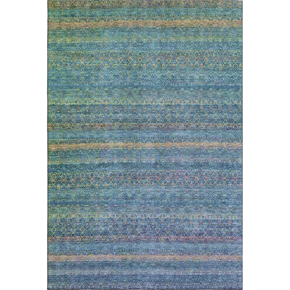Mayfield AMF2106 Teal 8' x 10' Rug