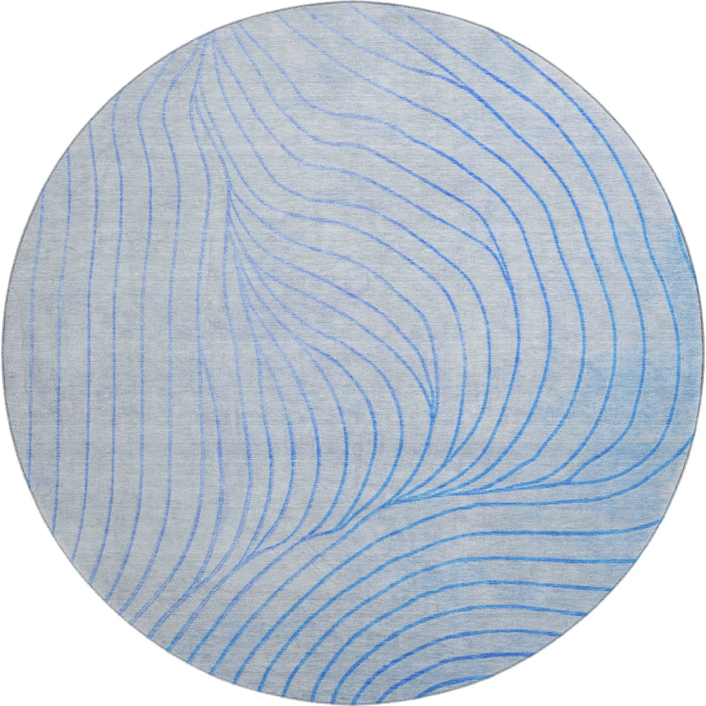 Mayfield AMF2107 Blue 8' x 8' Rug