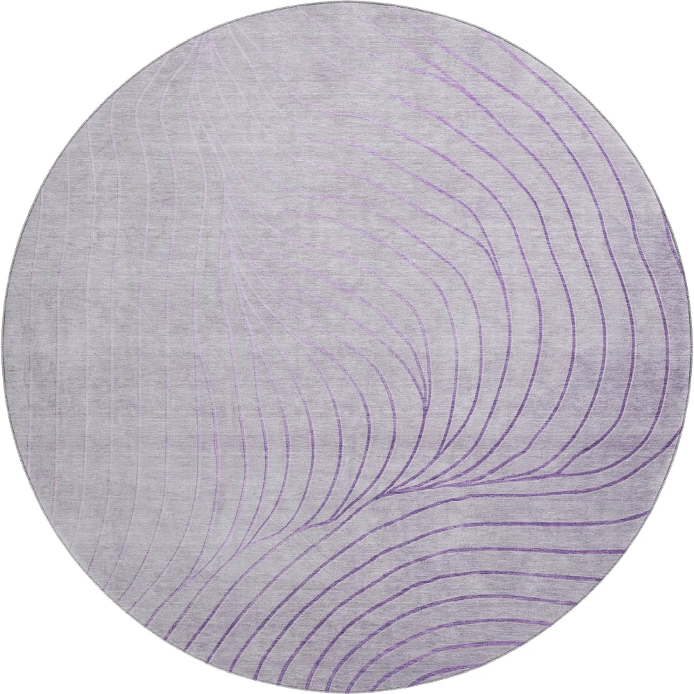 Mayfield AMF2107 Lavender 8' x 8' Rug