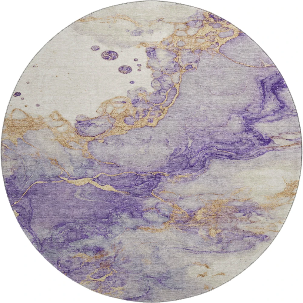 Mayfield AMF2110 Purple 8' x 8' Rug