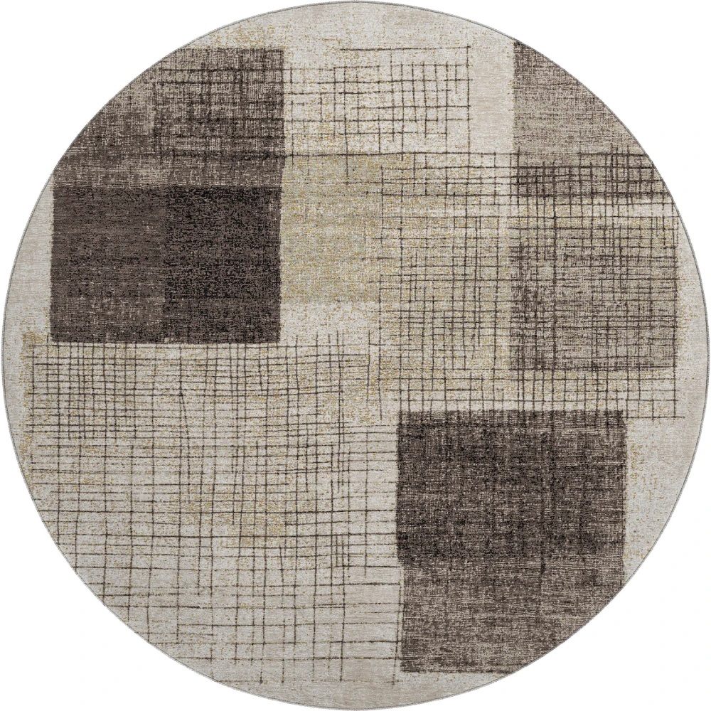 Mayfield AMF2112 Brown 8' x 8' Rug