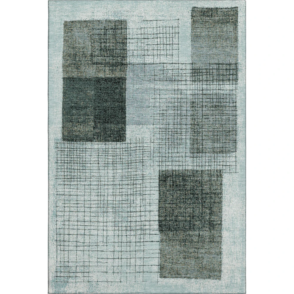 Mayfield AMF2112 Teal 3' x 5' Rug