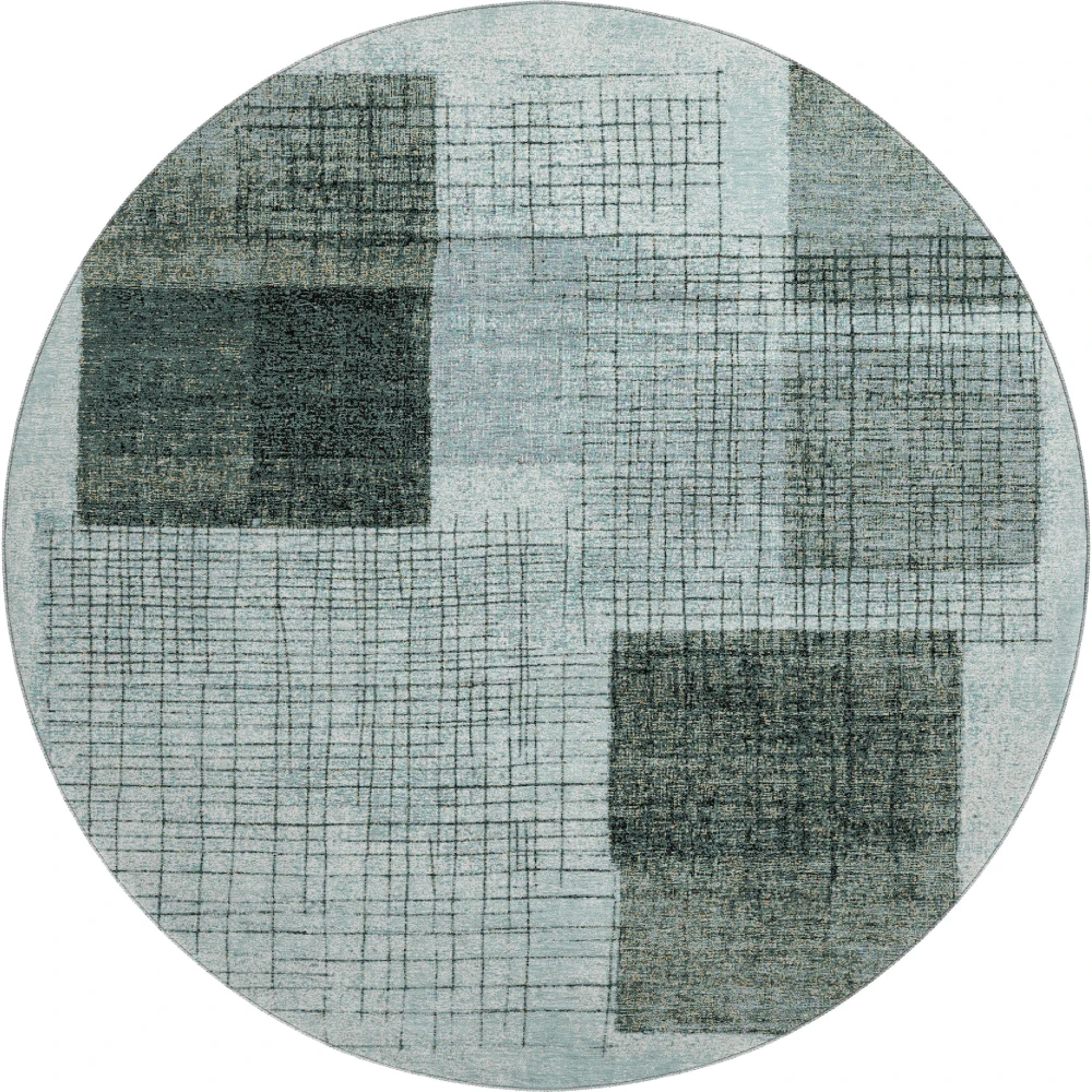 Mayfield AMF2112 Teal 8' x 8' Rug