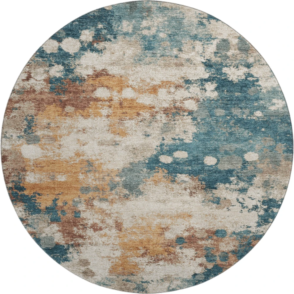 Mayfield AMF2114 Teal 8' x 8' Rug