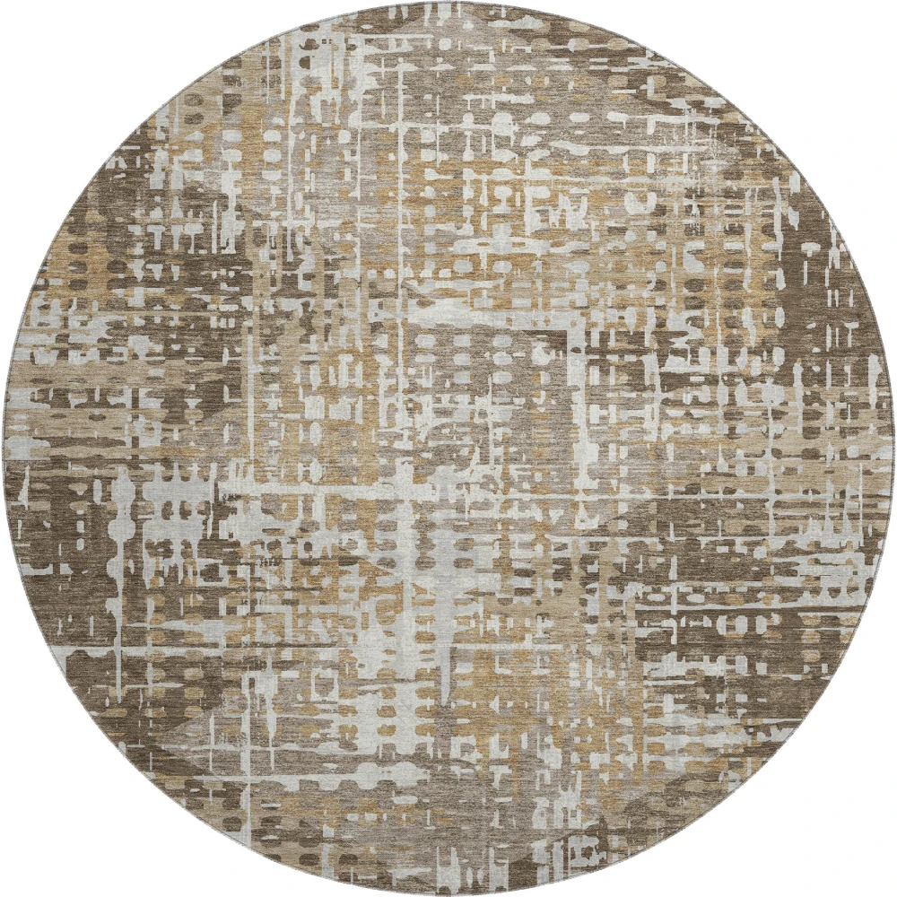 Mayfield AMF2116 Brown 8' x 8' Rug