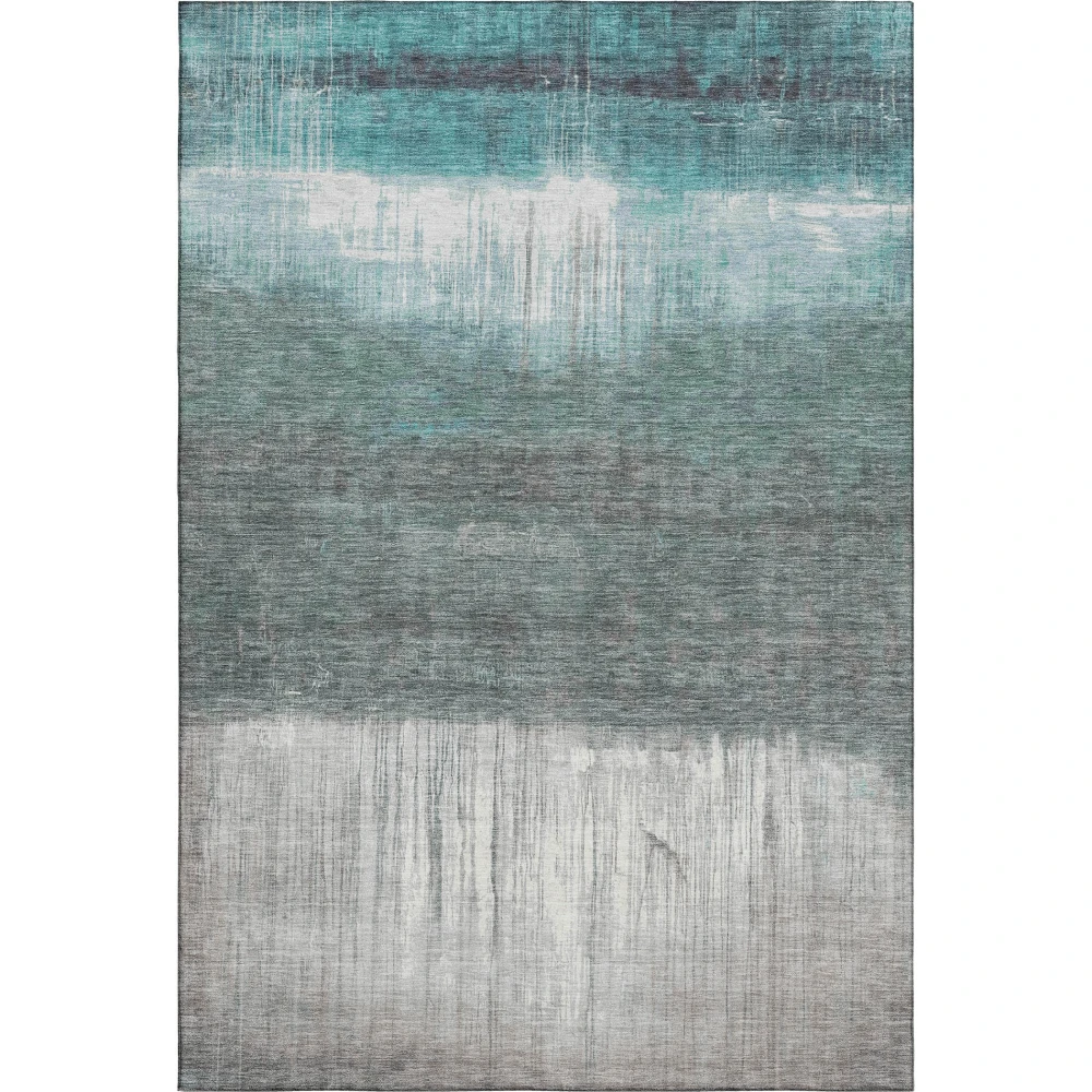 Mayfield AMF2118 Teal 3' x 5' Rug