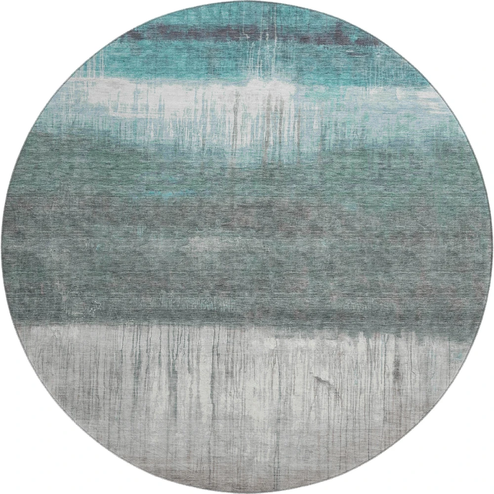 Mayfield AMF2118 Teal 8' x 8' Rug