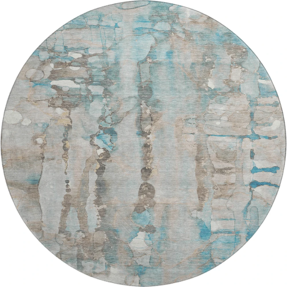 Mayfield AMF2120 Teal 8' x 8' Rug