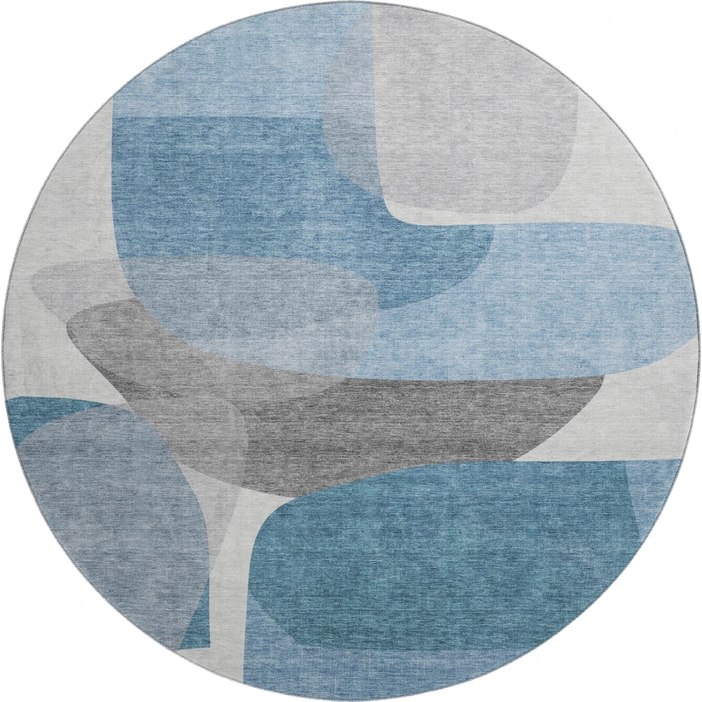 Mayfield AMF2121 Denim 8' x 8' Rug