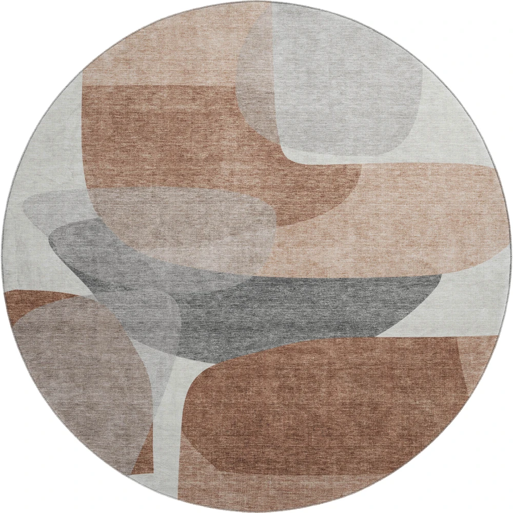 Mayfield AMF2121 Paprika 8' x 8' Rug