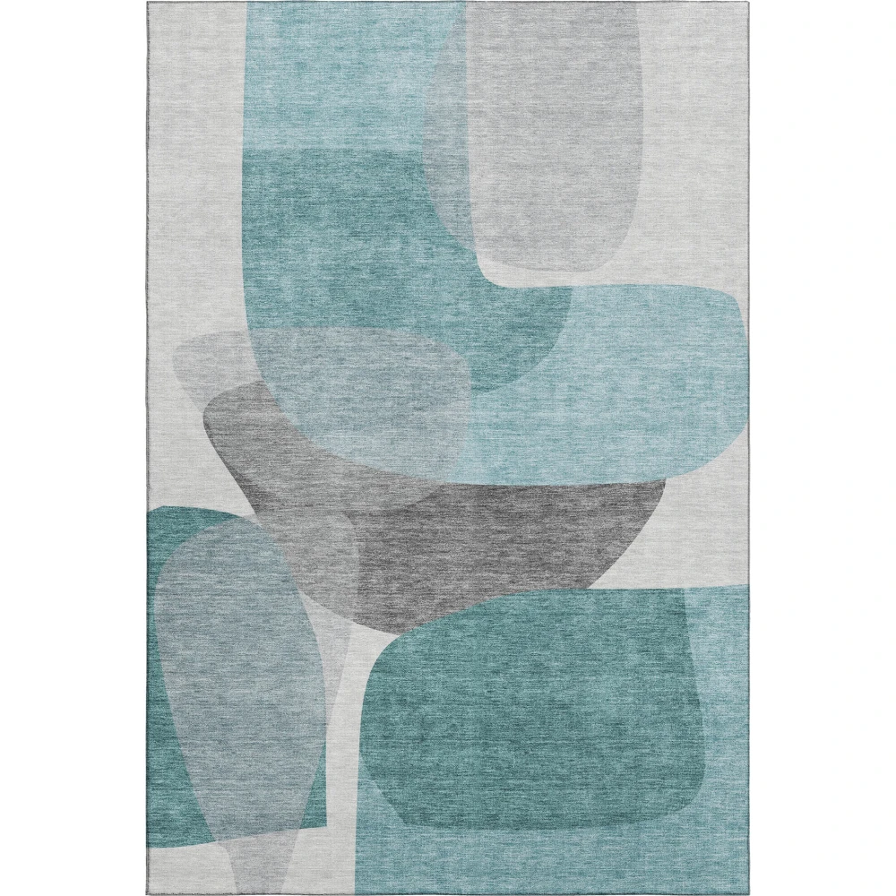 Mayfield AMF2121 Teal 10' x 14' Rug
