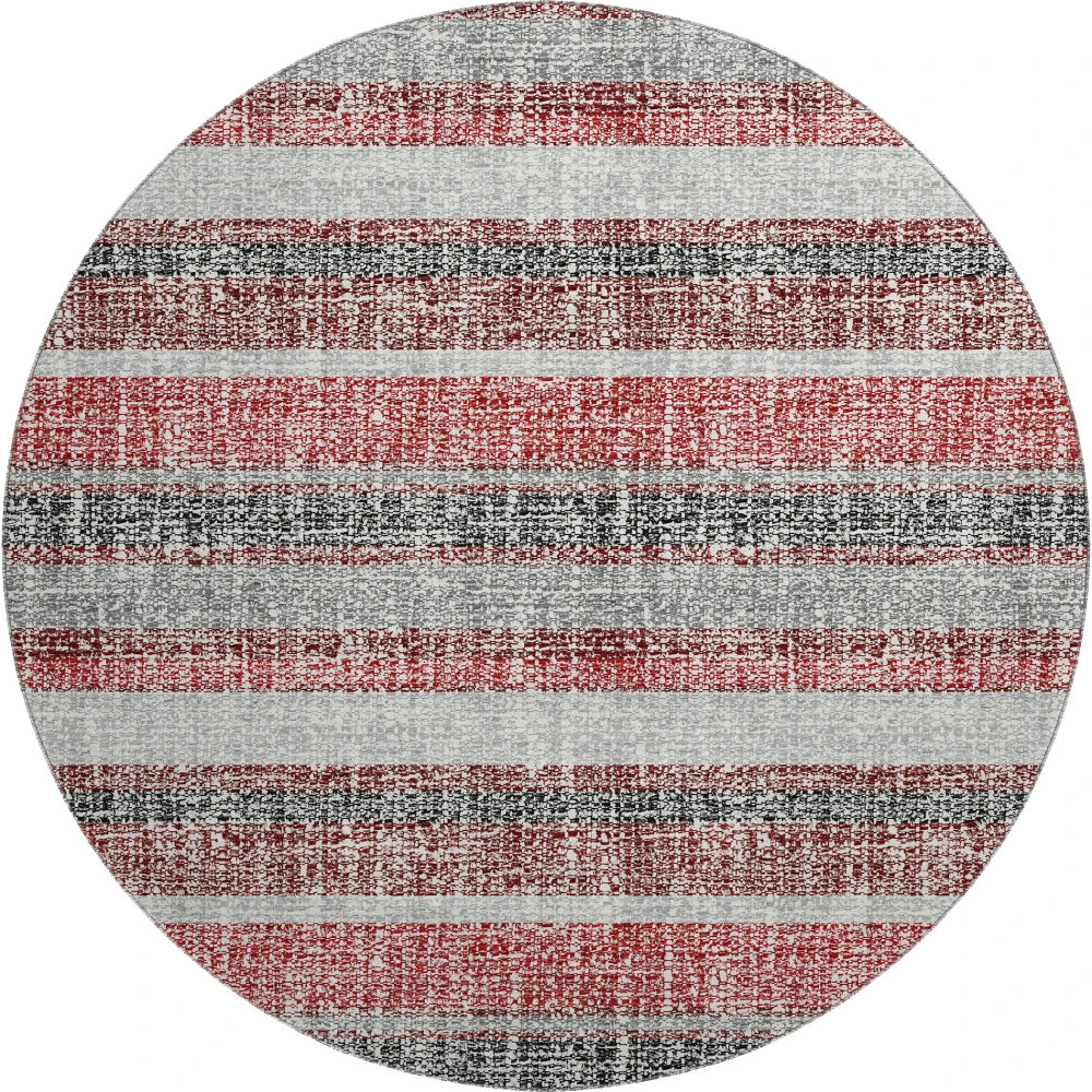 Mayfield AMF2122 Burgundy 8' x 8' Rug