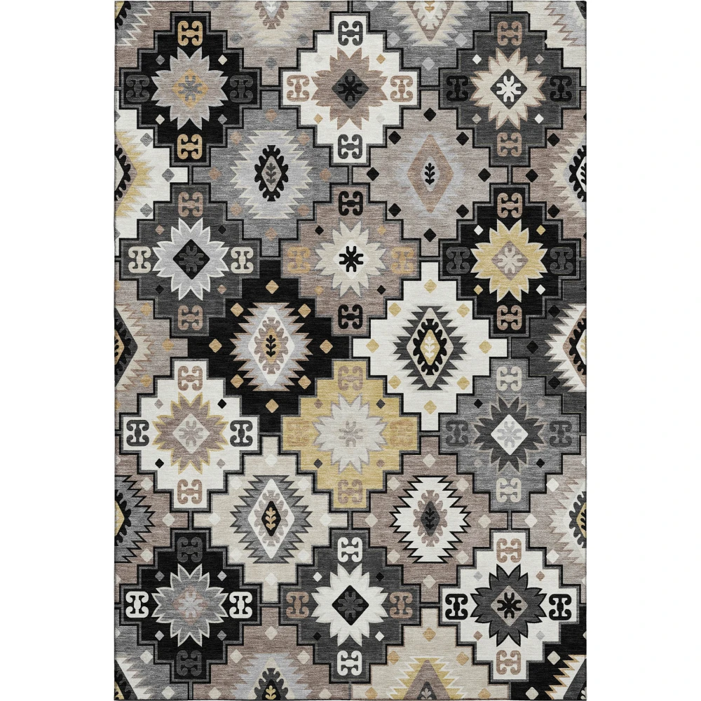 Mayfield AMF2123 Black 9' x 12' Rug