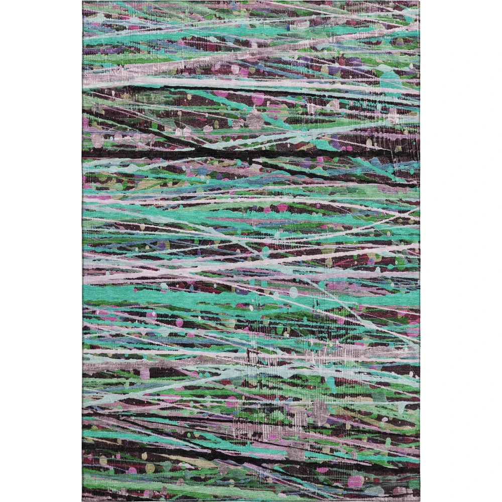 Mayfield AMF2125 Teal 3' x 5' Rug