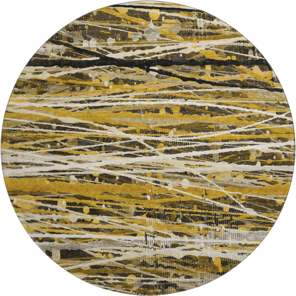 Mayfield AMF2126 Brown 8' x 8' Rug