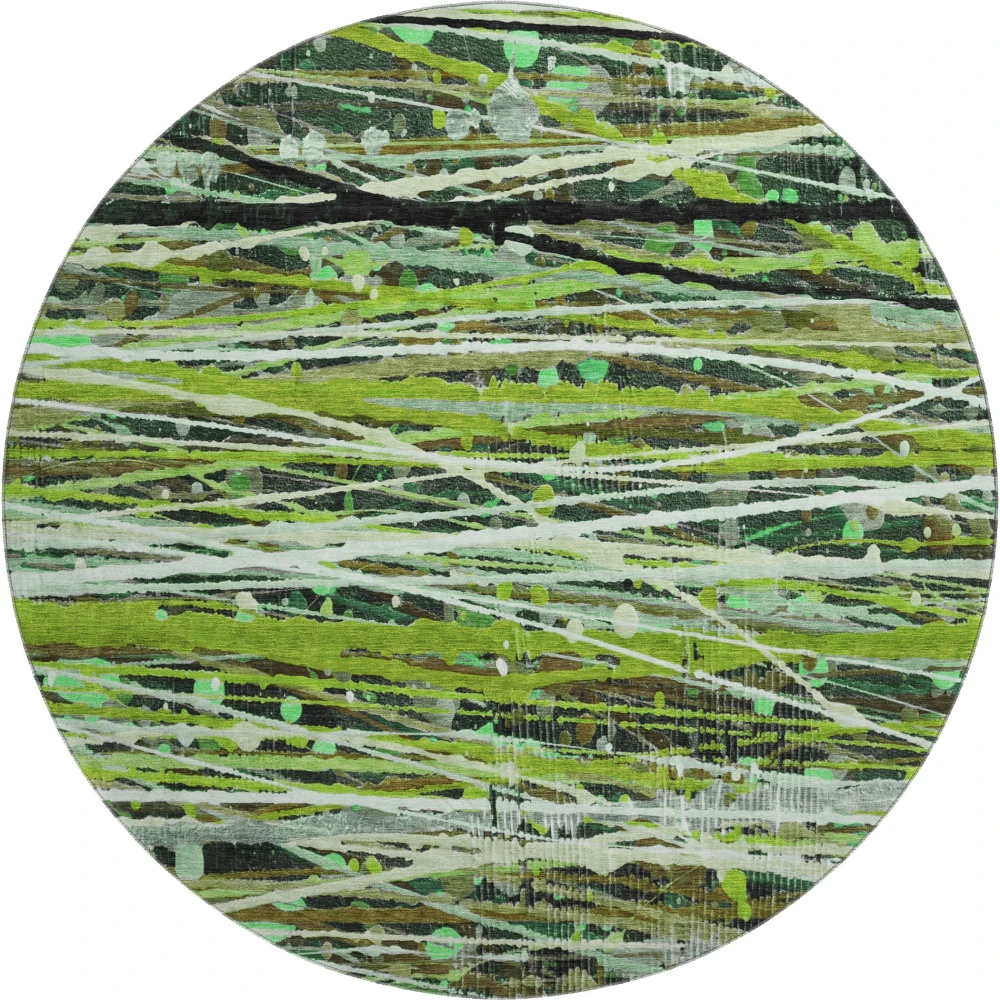 Mayfield AMF2126 Green 8' x 8' Rug